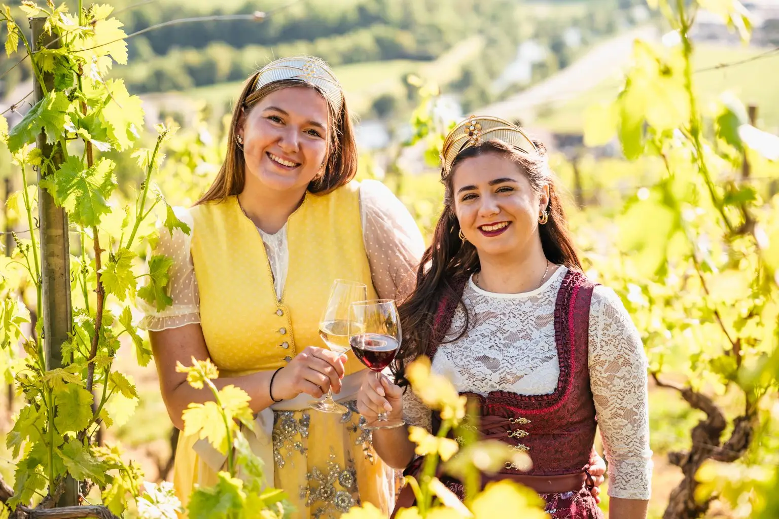 Weinhoheiten 2025/26 Simela und Luna